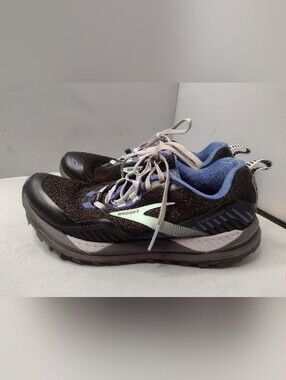Brooks Cascadia 15 Women Size 7.5 Trail Running Shoes Sneakers Black A18